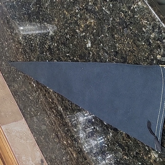 Vintage Great Smoky Mts Nat'l. Park NC -Tenn Flag Felt Pennant - Picture 6 of 8